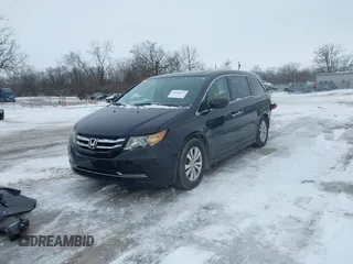 2015 Honda Odyssey EX-L with VIN 5FNRL5H60FB018030, listed as a IAAI auction lot 41608357 with 166,214 mi miles and . Bid and sale history available at carsss.com. Image 19.