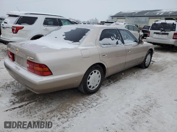1995 Lexus LS 400 z VIN JT8UF22E2S0021180, wystawiony jako Copart lot #41846845 z przebiegiem 115 126 mil mil oraz Czysty tytuł • Clean title. Historia ofert i sprzedaży dostępna na DreamBid. Obrazek 3.