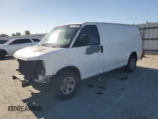 2006 Chevrolet Express Cargo с VIN 1GCFG15X061176129, выставлен на аукционе Copart как лот 58214385 с пробегом 221 191 миль миль и Списание • Salvage title. История ставок и продаж доступна на DreamBid. Изображение 1.