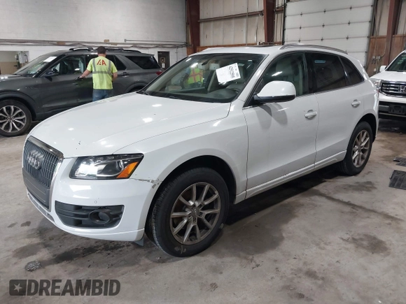 2012 Audi Q5 Premium Plus with VIN WA1LFAFPXCA107295, listed as a IAAI auction lot 42512595 with 153,923 mi miles and . Bid and sale history available at DreamBid. Image 2.
