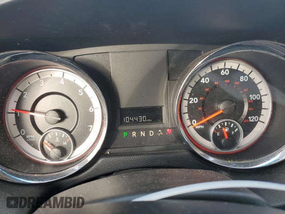 2014 Dodge Grand Caravan SE 30th Anniversary with VIN 2C4RDGBG8ER180968, listed as a Copart auction lot 49465325 with 104,430 mi miles and Salvage Title. Bid and sale history available at DreamBid. Image 9.