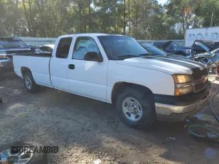 2004 Chevrolet Silverado 1500 Work Truck with VIN 1GCEC19V14E167476, listed as a Copart auction lot 84179414 with 0 mi miles and Salvage Title. Bid and sale history available at carsss.com. Image 4.
