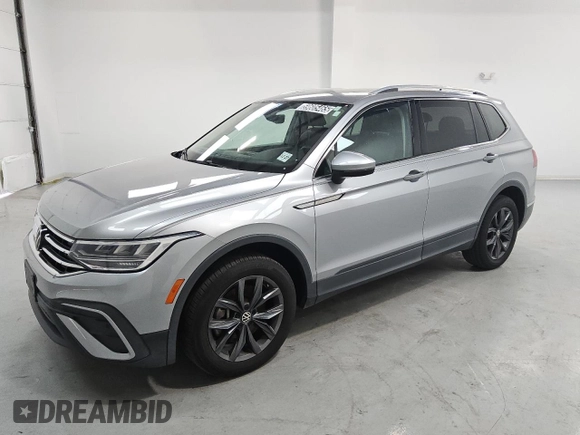 2022 Volkswagen Tiguan SE с VIN 3VV2B7AX0NM061085, выставлен на аукционе Copart как лот 59605465 с пробегом 56 735 миль миль и Чистый • Clean title. История ставок и продаж доступна на DreamBid. Изображение 1.