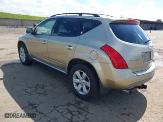 2007 Nissan Murano S with VIN JN8AZ08W47W665126, listed as a IAAI auction lot 41831533 with 160,033 mi miles. Bid and sale history available at carsss.com. Image 3.
