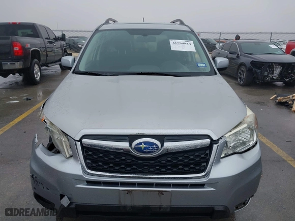 2015 Subaru Forester 2.5i Premium with VIN JF2SJADC2FH830877, listed as a IAAI auction lot 41594954 with 128,984 mi miles. Bid and sale history available at carsss.com. Image 12.