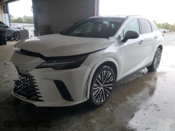 2024 Lexus RX 350 z VIN 2T2BAMBAXRC036523, wystawiony jako Copart lot #52019005 z przebiegiem 15 688 mil mil oraz Szkoda całkowita • Salvage title. Historia ofert i sprzedaży dostępna na DreamBid. Obrazek 1.