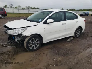 2022 Kia Rio LX with VIN 3KPA24AD1NE501016, listed as a Copart auction lot 80869534 with 64,305 mi miles and Salvage Title. Bid and sale history available at carsss.com. Image 1.