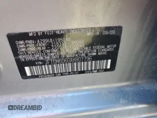 2010 Subaru Impreza Outback Special Sports z VIN JF1GH6D60AH807796, wystawiony jako Copart lot #51961915 z przebiegiem 230 001 mil mil oraz Szkoda całkowita • Salvage title. Historia ofert i sprzedaży dostępna na DreamBid. Obrazek 12.