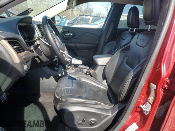 2015 Jeep Cherokee Limited with VIN 1C4PJMDB1FW736756, listed as a Copart auction lot 48815455 with 167,819 mi miles and Salvage Title. Bid and sale history available at DreamBid. Image 7.