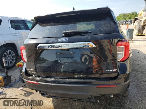 2023 Ford Explorer XLT z VIN 1FMSK8DH9PGA38728, wystawiony jako Copart lot #62331795 z przebiegiem 40 489 mil mil oraz Szkoda całkowita • Salvage title. Historia ofert i sprzedaży dostępna na DreamBid. Obrazek 6.