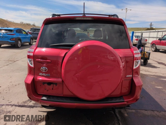 2011 Toyota RAV4 with VIN 2T3BF4DV9BW165712, listed as a Copart auction lot 53385035 with 62,767 mi miles and Salvage Title. Bid and sale history available at carsss.com. Image 6.