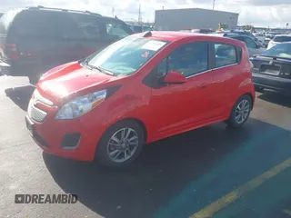 2015 Chevrolet Spark EV LT with VIN KL8CL6S0XFC818985, listed as a IAAI auction lot 41712056 with 69,143 mi miles. Bid and sale history available at carsss.com. Image 2.