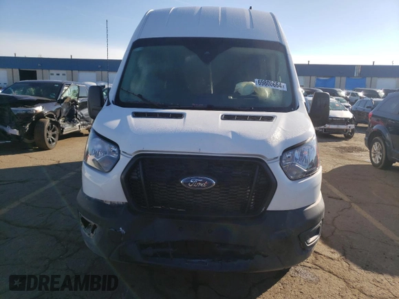 2024 Ford Transit Cargo with VIN 1FTBW3U8XRKA50365, listed as a Copart auction lot 69806664 with 7,292 mi miles and Salvage Title. Bid and sale history available at DreamBid. Image 5.