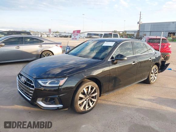 2022 Audi A4 Premium z VIN WAUABAF46NA019276, wystawiony jako IAAI lot #41059250 z przebiegiem 27 397 mil mil oraz . Historia ofert i sprzedaży dostępna na DreamBid. Obrazek 17.