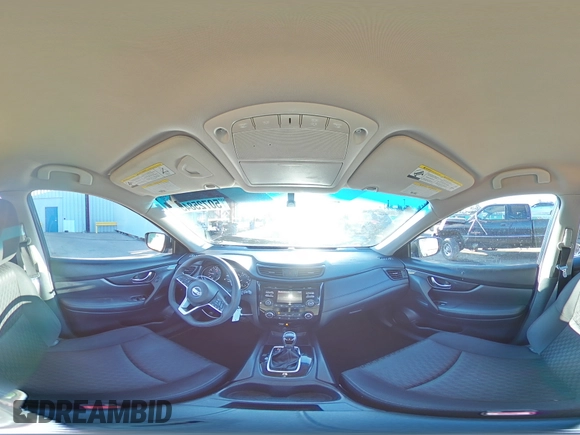 2017 Nissan Rogue S with VIN KNMAT2MV0HP525012, listed as a Copart auction lot 50725845 with 108,927 mi miles and Salvage Title. Bid and sale history available at carsss.com. Image 14.