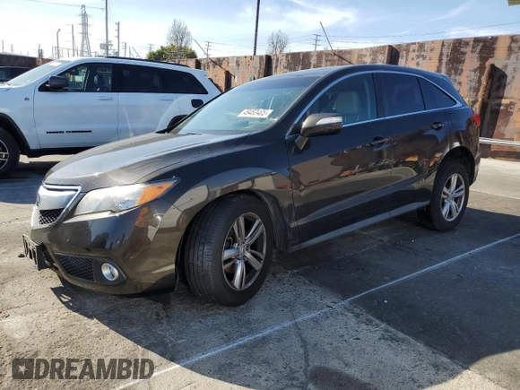 2014 Acura RDX Tech Pkg with VIN 5J8TB3H57EL002022, listed as a Copart auction lot 49453405 with 134,779 mi miles and Salvage Title. Bid and sale history available at carsss.com. Image 1.