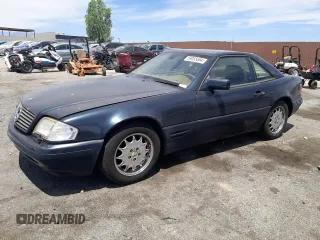 1998 Mercedes-Benz SL-Class with VIN WDBFA67F7WF160837, listed as a Copart auction lot 59065684 with 175,652 mi miles and Salvage Title. Bid and sale history available at carsss.com. Image 1.