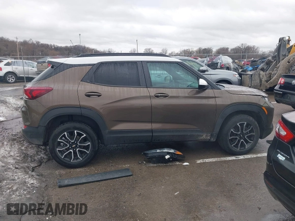 2021 Chevrolet TrailBlazer ACTIV with VIN KL79MSSL1MB104504, listed as a IAAI auction lot 41463679 with 78,382 mi miles and . Bid and sale history available at DreamBid. Image 13.