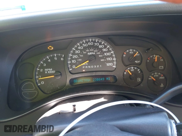 2006 Chevrolet Tahoe LS with VIN 1GNEC13V36R143059, listed as a IAAI auction lot 41727459 with 230,849 mi miles. Bid and sale history available at carsss.com. Image 7.