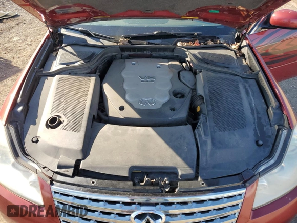 2007 Infiniti M x with VIN JNKAY01F67M453489, listed as a Copart auction lot 74777194 with 148,624 mi miles and Salvage Title. Bid and sale history available at DreamBid. Image 12.