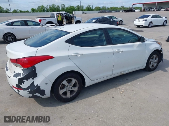 2014 Hyundai Elantra SE with VIN 5NPDH4AE9EH516928, listed as a IAAI auction lot 42068097 with 156,427 mi miles and . Bid and sale history available at DreamBid. Image 4.