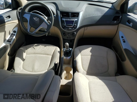2014 Hyundai Accent GLS z VIN KMHCT4AEXEU680071, wystawiony jako Copart lot #50253905 z przebiegiem 84 454 mil mil oraz Szkoda całkowita • Salvage title. Historia ofert i sprzedaży dostępna na DreamBid. Obrazek 8.
