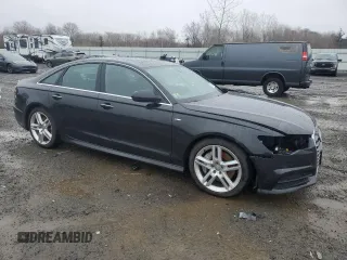 2017 Audi A6 Premium with VIN WAUF8AFC1HN070385, listed as a Copart auction lot 51769695 with 49,684 mi miles and Salvage Title. Bid and sale history available at carsss.com. Image 4.
