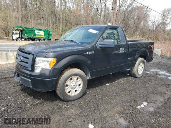 2012 Ford F-150 XL with VIN 1FTMF1CM9CKD35268, listed as a Copart auction lot 51772895 with 173,641 mi miles and Salvage Title. Bid and sale history available at carsss.com. Image 1.
