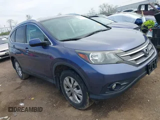 2013 Honda CR-V EX-L z VIN 2HKRM4H76DH677471, wystawiony jako IAAI lot #42063651 z przebiegiem 118 820 mil mil oraz . Historia ofert i sprzedaży dostępna na DreamBid. Obrazek 1.