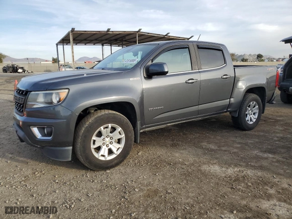 2017 Chevrolet Colorado 4WD LT with VIN 1GCPTCE1XH1281092, listed as a Copart auction lot 41819885 with 193,193 mi miles and Salvage Title. Bid and sale history available at carsss.com. Image 1.
