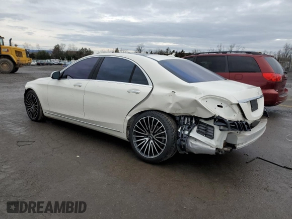 2019 Mercedes-Benz S 450 with VIN WDDUG6EB8KA430632, listed as a Copart auction lot 69281462 with 26,128 mi miles and . Bid and sale history available at DreamBid. Image 2.