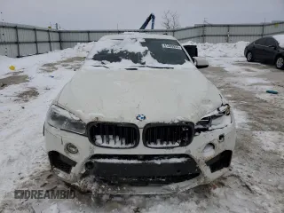 2016 BMW X6 M with VIN 5YMKW8C53G0R43451, listed as a Copart auction lot 41389955 with 69,003 mi miles and Salvage Title. Bid and sale history available at carsss.com. Image 5.