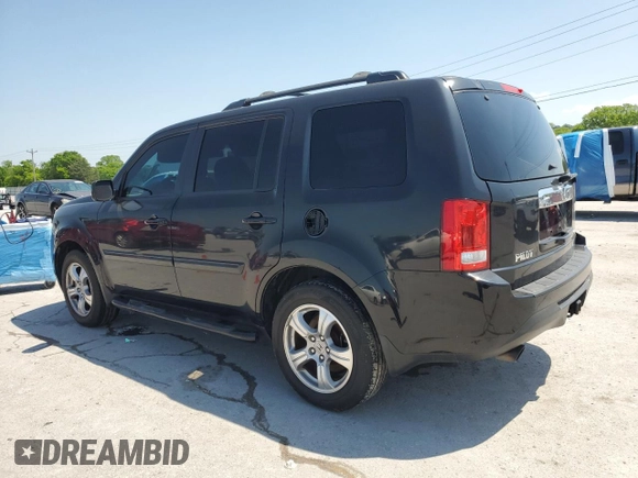 2012 Honda Pilot EX-L with VIN 5FNYF4H73CB071743, listed as a Copart auction lot 54889195 with 246,009 mi miles and Clean Title. Bid and sale history available at carsss.com. Image 2.