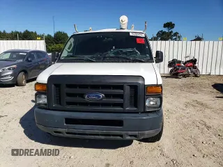 2011 Ford Econoline Cargo Commercial with VIN 1FTNE1EW6BDB11464, listed as a Copart auction lot 75392424 with 192,059 mi miles and Salvage Title. Bid and sale history available at DreamBid. Image 12.