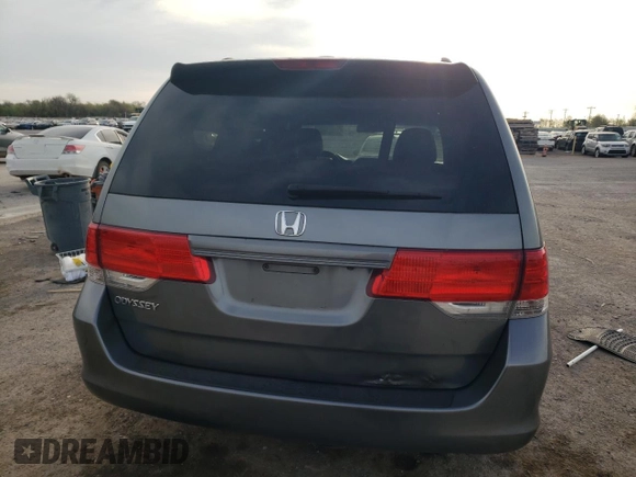 2009 Honda Odyssey EX-L with VIN 5FNRL387X9B029215, listed as a Copart auction lot 51149365 with 217,280 mi miles and Salvage Title. Bid and sale history available at carsss.com. Image 6.