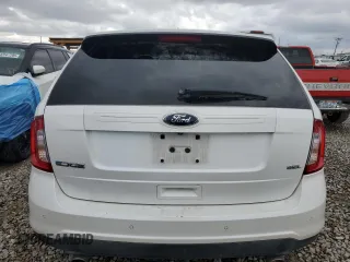 2014 Ford Edge SEL with VIN 2FMDK3JC8EBA62575, listed as a Copart auction lot 47943265 with 125,195 mi miles and Salvage Title. Bid and sale history available at carsss.com. Image 6.