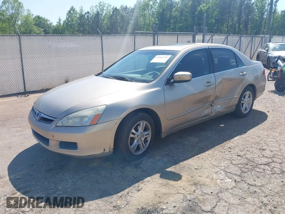 2006 Honda Accord EX-L z VIN 1HGCM56846A139760, wystawiony jako IAAI lot #42064391 z przebiegiem 280 722 mil mil oraz . Historia ofert i sprzedaży dostępna na DreamBid. Obrazek 2.