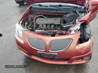 2008 Pontiac Vibe with VIN 5Y2SL658X8Z421684, listed as a Copart auction lot 64549324 with 243,125 mi miles and Salvage Title. Bid and sale history available at DreamBid. Image 11.