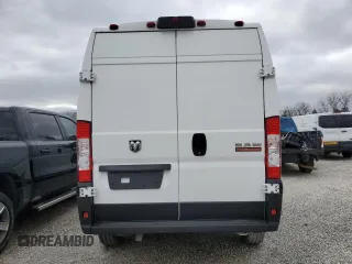 2022 Ram ProMaster Cargo with VIN 3C6LRVDG8NE134557, listed as a Copart auction lot 45320955 with 26,731 mi miles and Salvage Title. Bid and sale history available at carsss.com. Image 6.
