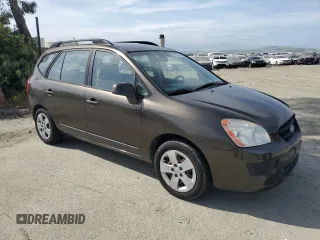 2009 Kia Rondo LX with VIN KNAFG528397259427, listed as a Copart auction lot 53308945 with 222,792 mi miles and Clean Title. Bid and sale history available at carsss.com. Image 4.