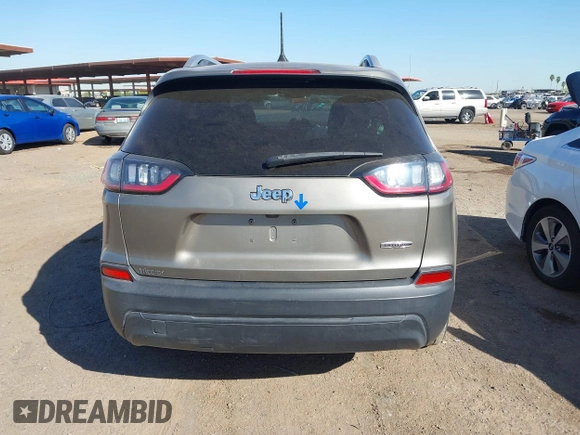 2019 Jeep Cherokee Latitude with VIN 1C4PJLCB2KD474165, listed as a IAAI auction lot 42100594 with 91,363 mi miles and . Bid and sale history available at DreamBid. Image 16.