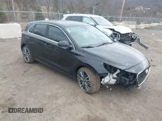 2018 Hyundai Elantra GT with VIN KMHH35LE3JU009912, listed as a IAAI auction lot 41663874 with 143,109 mi miles. Bid and sale history available at carsss.com. Image 1.