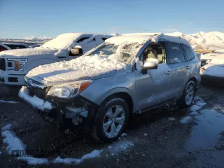 2015 Subaru Forester 2.5i Premium with VIN JF2SJADC0FG538120, listed as a Copart auction lot 48590965 with 102,916 mi miles and Salvage Title. Bid and sale history available at carsss.com. Image 1.