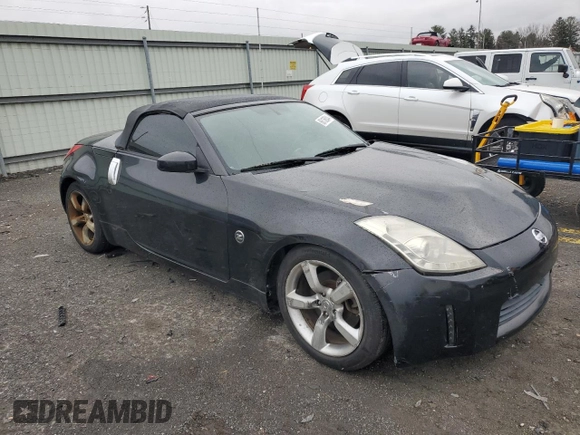 2008 Nissan 350Z Enthusiast with VIN JN1BZ36A48M852200, listed as a Copart auction lot 86136044 with 86,107 mi miles and Clean Title. Bid and sale history available at DreamBid. Image 4.
