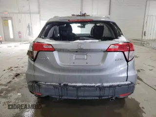2022 Honda HR-V EX-L with VIN 3CZRU6H72NM719622, listed as a Copart auction lot 86603854 with 37,368 mi miles and Salvage Title. Bid and sale history available at carsss.com. Image 6.