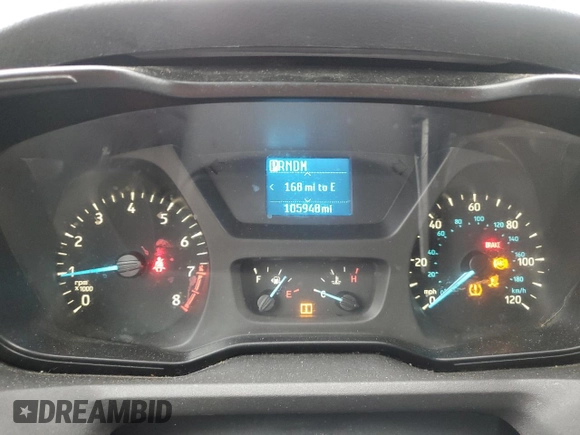 2017 Ford Transit z VIN 1FTYR1CMXHKB34060, wystawiony jako Copart lot #47865035 z przebiegiem 105 948 mil mil oraz Szkoda całkowita • Salvage title. Historia ofert i sprzedaży dostępna na DreamBid. Obrazek 9.