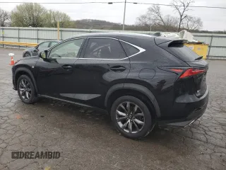 2018 Lexus NX with VIN JTJYARBZXJ2098702, listed as a Copart auction lot 49860725 with 66,867 mi miles and Non Repairable. Bid and sale history available at carsss.com. Image 2.