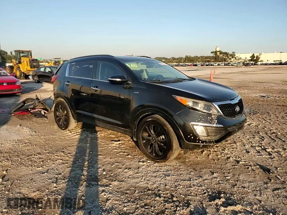 2013 Kia Sportage SX with VIN KNDPCCA68D7447781, listed as a Copart auction lot 85541454 with 136,211 mi miles and Salvage Title. Bid and sale history available at carsss.com. Image 11.
