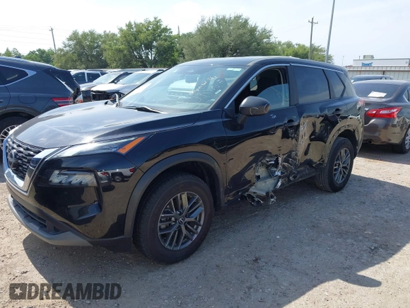 2023 Nissan Rogue S with VIN 5N1BT3AAXPC889130, listed as a IAAI auction lot 42284891 with 42,933 mi miles and . Bid and sale history available at DreamBid. Image 2.