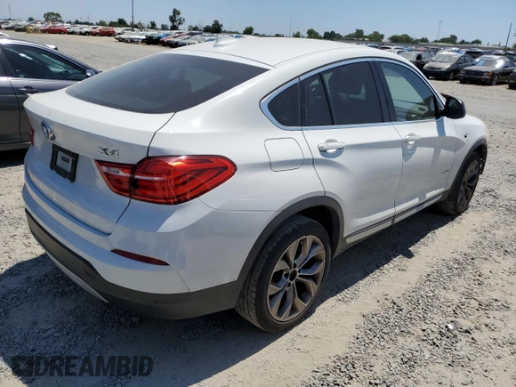 2017 BMW X4 xDrive28i with VIN 5UXXW3C3XH0T80382, listed as a Copart auction lot 52901823 with 76,042 mi miles. Bid and sale history available at carsss.com. Image 3.